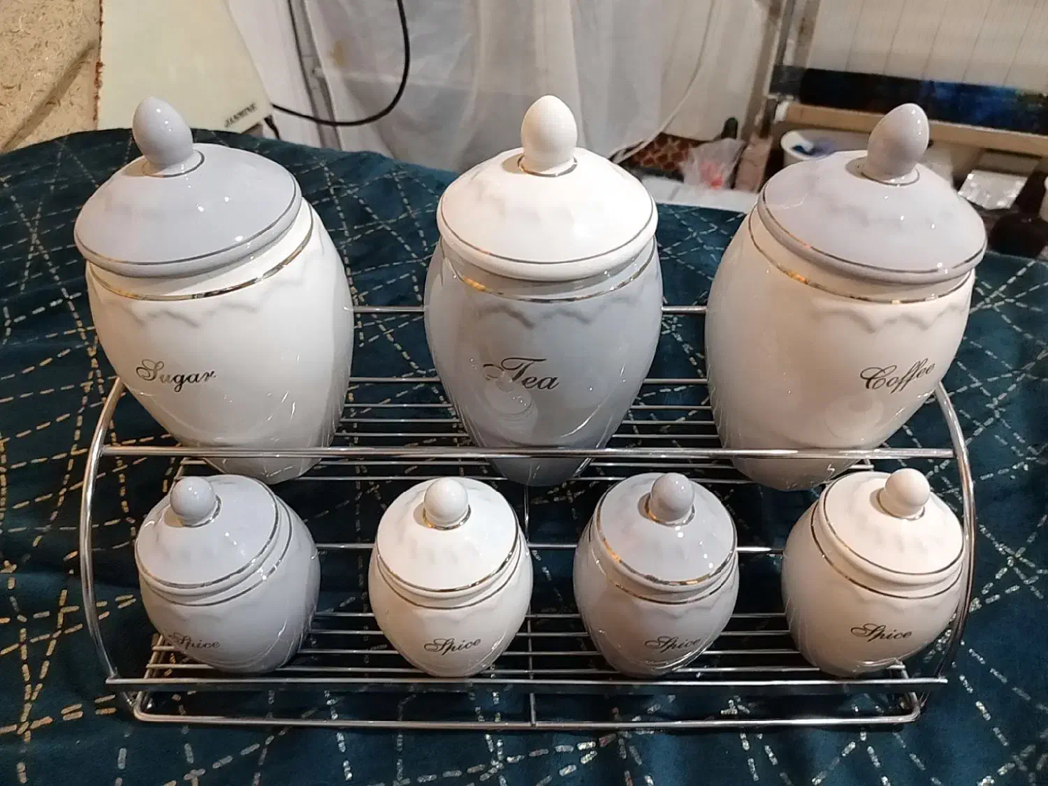 یک ست پاسماوری استفاده نشده|ظروف نگهدارنده، پلاستیکی، یک‌بارمصرف|بوکان, |دیوار