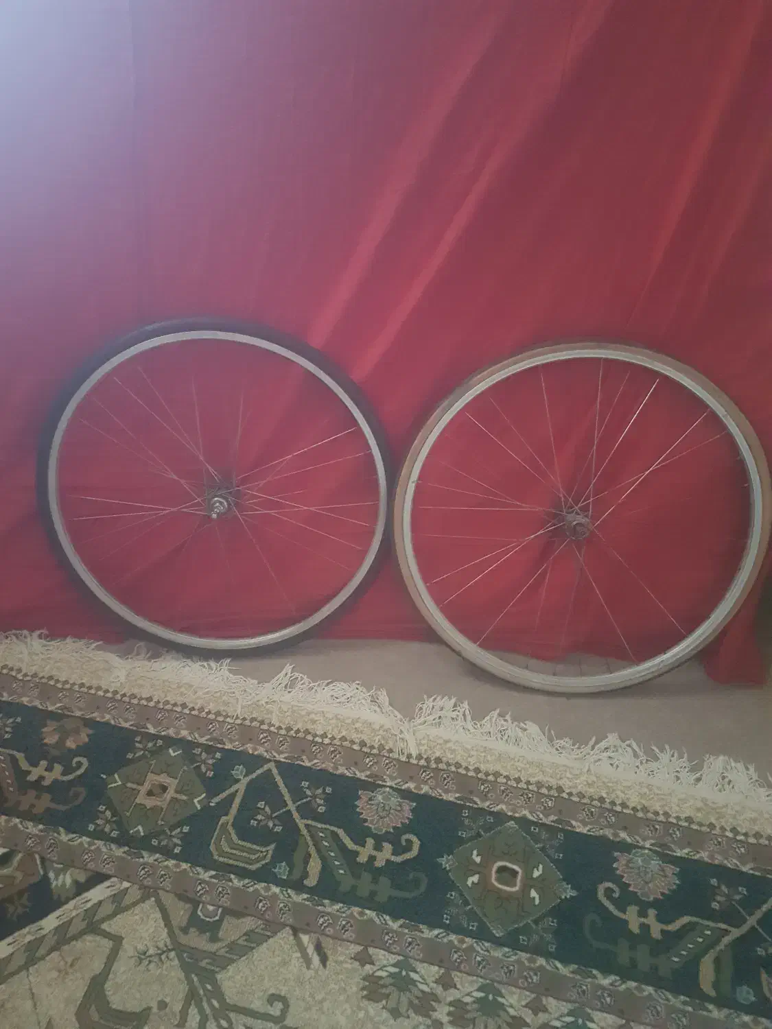 طوقه الومینیومی دوچرخه کورسی ۲۷|دوچرخه، اسکیت، اسکوتر|مشهد, اقبال|دیوار