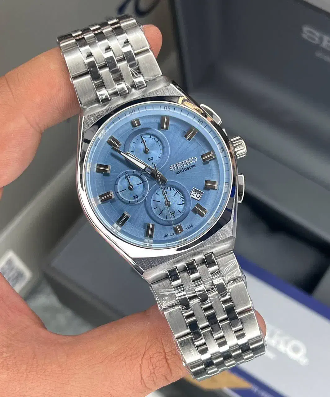 ساعت مچی Seiko ژاپن ضد آب 100% عقربه شب نما|ساعت|همدان, |دیوار