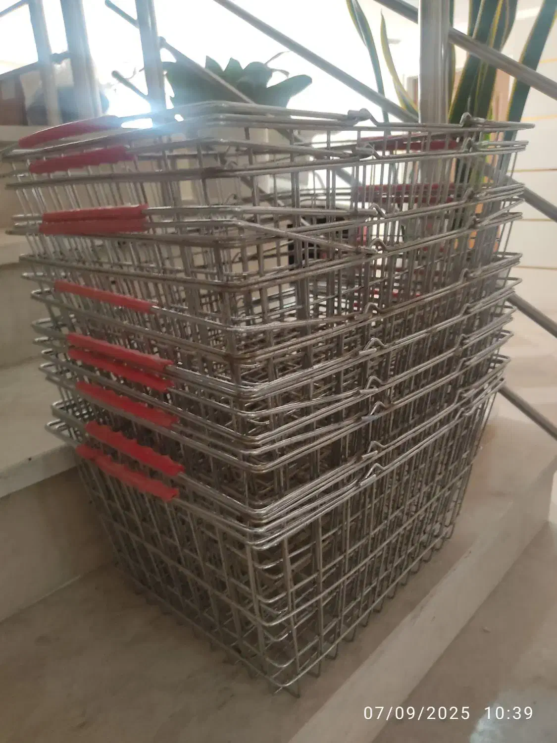 سبد فروشگاه نردبان 2 سر تختخواب یکنفره فرفورژه|تخت و سرویس خواب|کرمانشاه, |دیوار