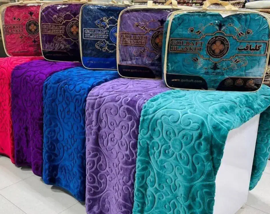 پتو گلبافت درجه ۱ برجسته|رختخواب، بالش، پتو|نسیم‌شهر, |دیوار