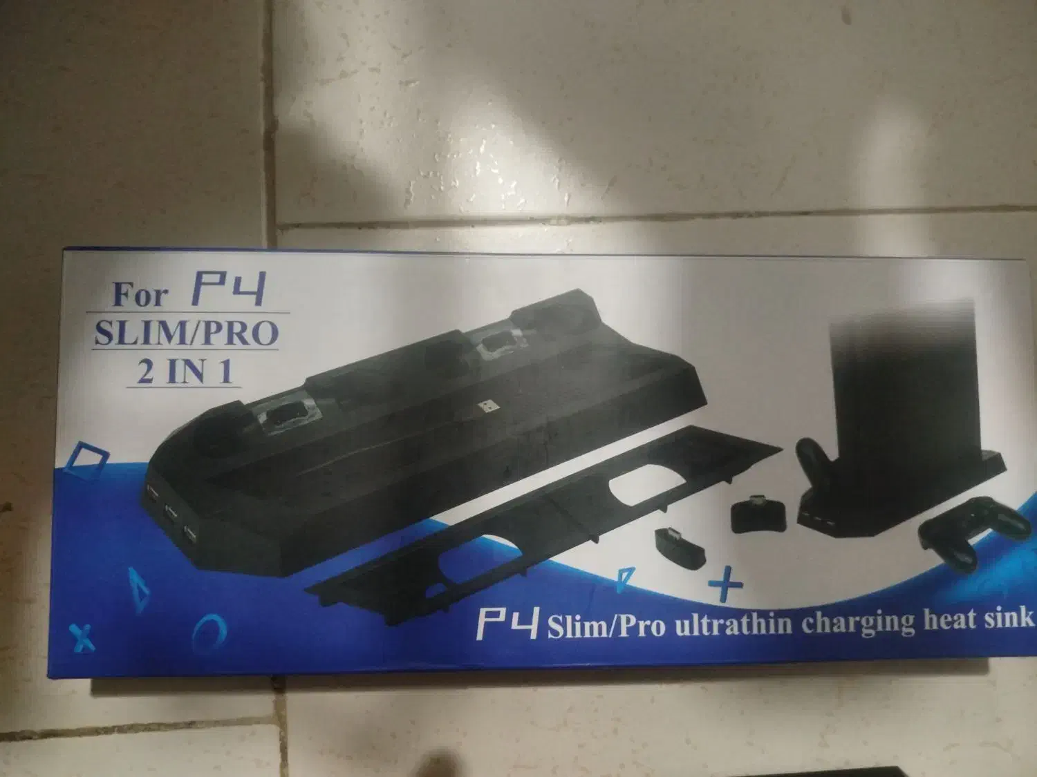 پایه شارژ و خنک کننده دستگاه ps4 اسلیم و پرو|کنسول، بازی ویدئویی و آنلاین|گرگان, |دیوار