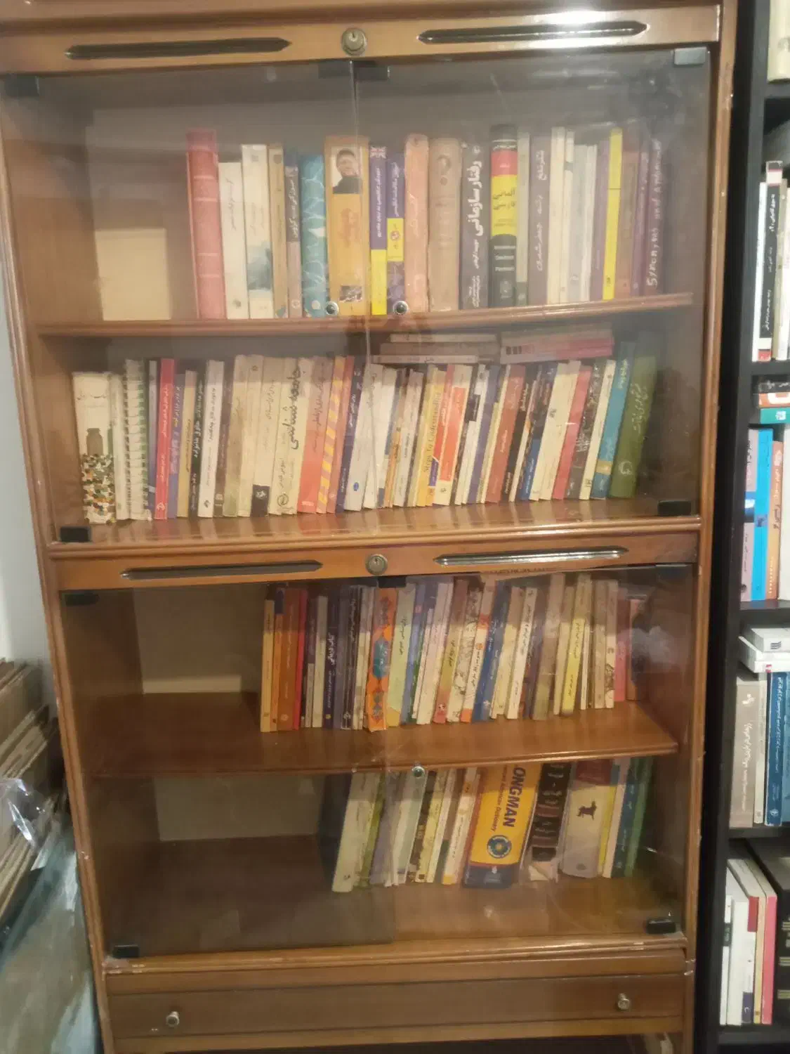 فروش کتابخانه|کتابخانه، شلف، قفسههای دیواری|تهران, شارق|دیوار