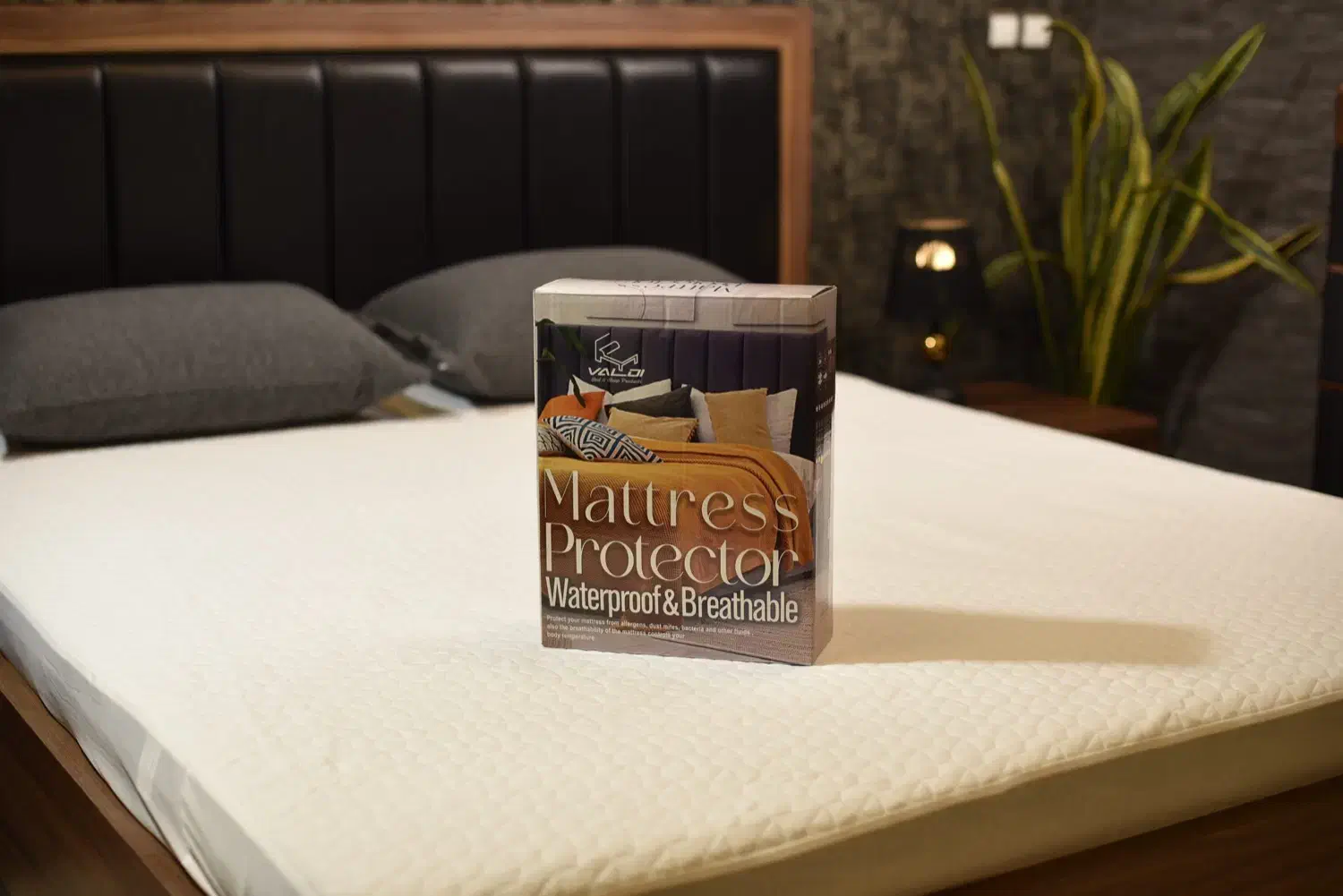 محاظ تشک ضد آب یکنفره ۹۰ در ۲۰۰|رختخواب، بالش، پتو|ساری, |دیوار