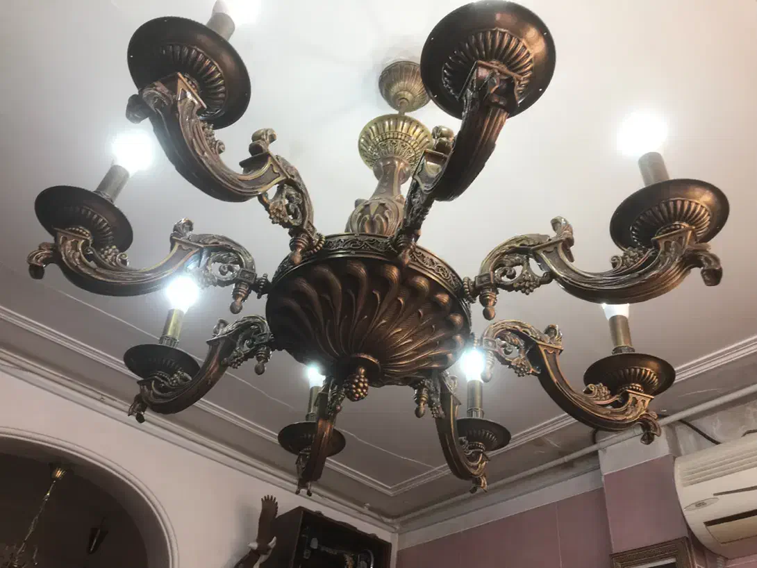 لوستر برنز|لوستر و چراغ آویز|قم, زنبیل آباد|دیوار