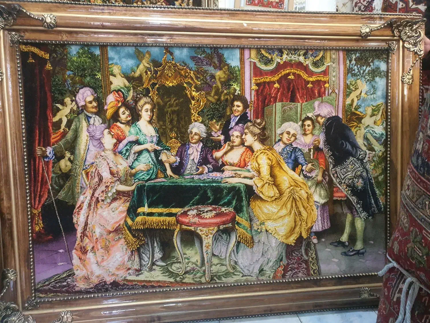 تابلو فرش دست بافت|تابلو فرش|مرند, |دیوار