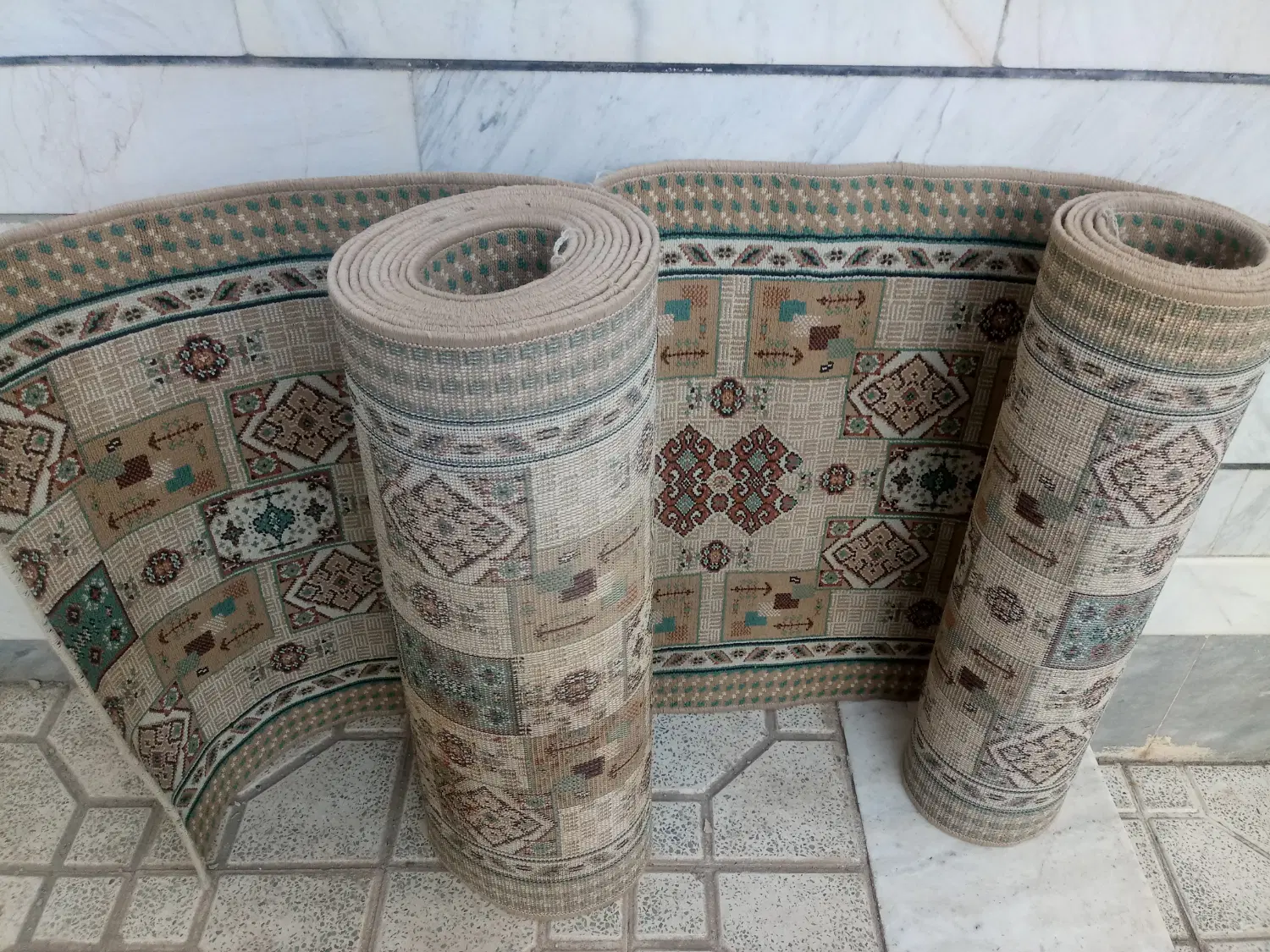 کناره|فرش|زنجان, |دیوار