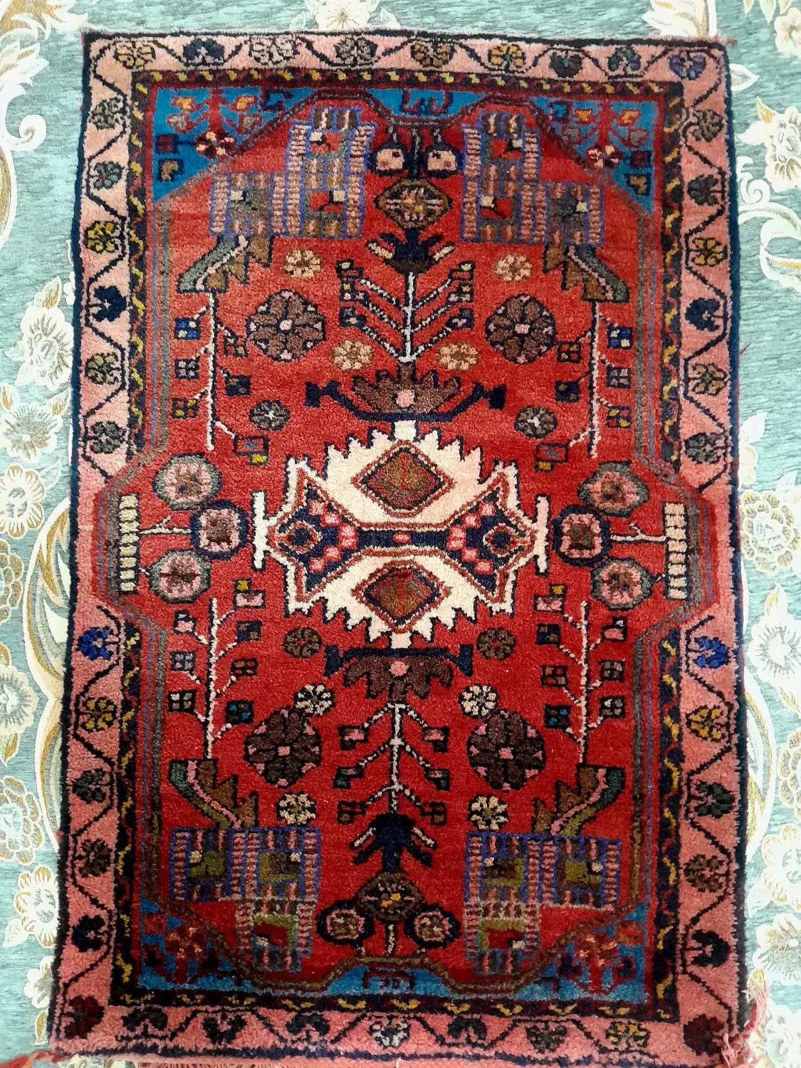 فرش دستباف|فرش|تهران, قصر فیروزه ۱|دیوار