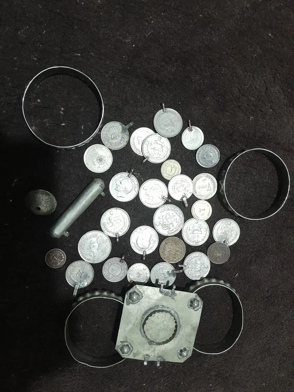 سکه واشیا قدیمی|کلکسیون سکه، تمبر، اسکناس|کوهمره, |دیوار