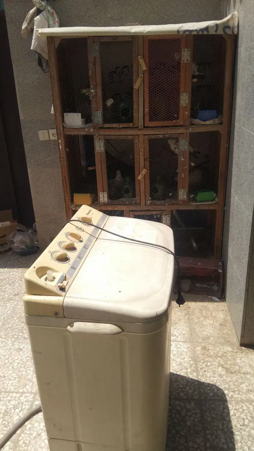 لباس شویی|ماشین لباسشویی و خشککن لباس|قم, انسجام|دیوار