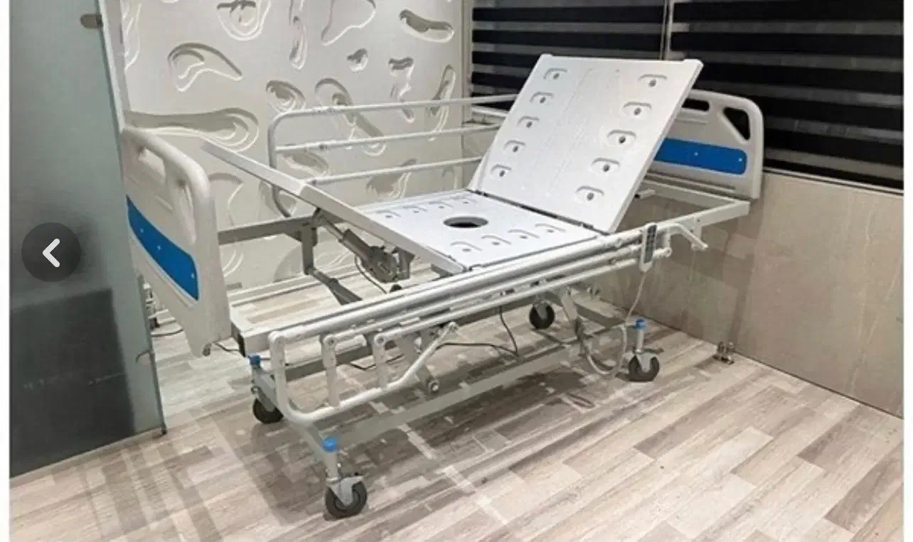 تخت بیمارستانی خانگی لگن خور ۳شکن برقی و مکانیکی|آرایشی، بهداشتی، درمانی|تهران, خرمشهر|دیوار