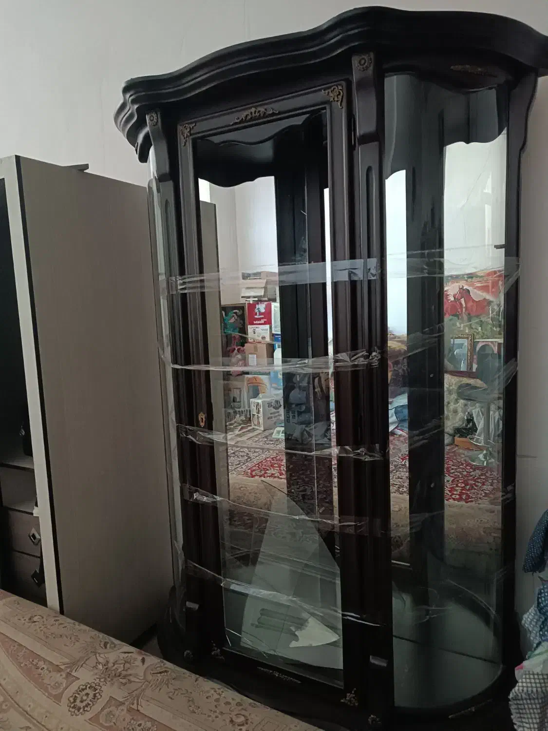 ویترین چن طبق جنس فوق العاده خوب|بوفه، ویترین، کنسول|سمیرم, |دیوار