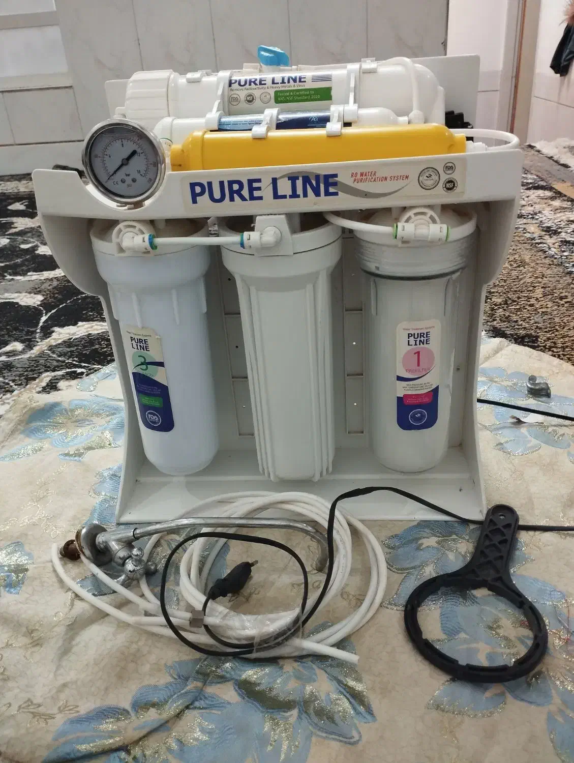 تسویه آب پیوری لاین|آب‌سردکن و تصفیه آب|بافق, |دیوار