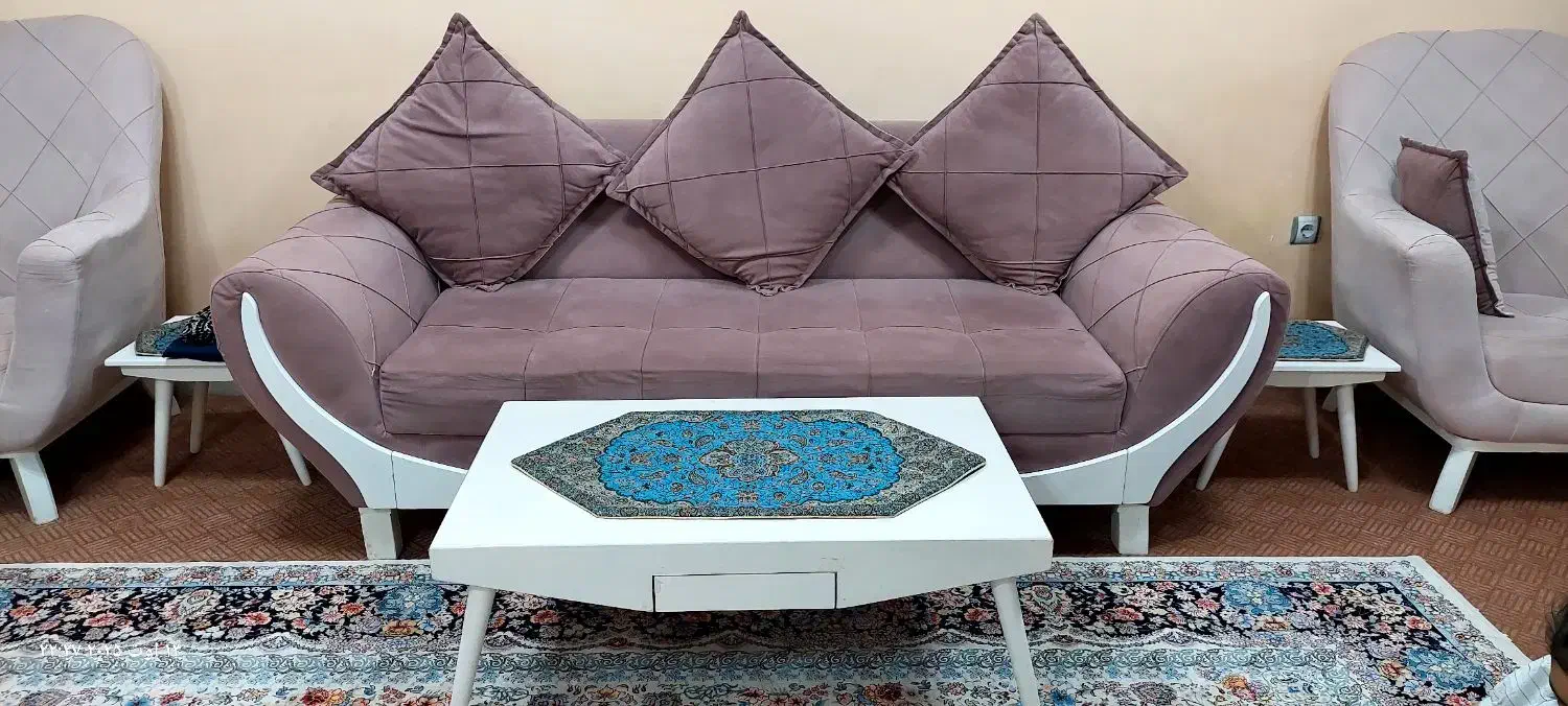 مبل هفت نفره|مبلمان خانگی و میز عسلی|ایلام, |دیوار