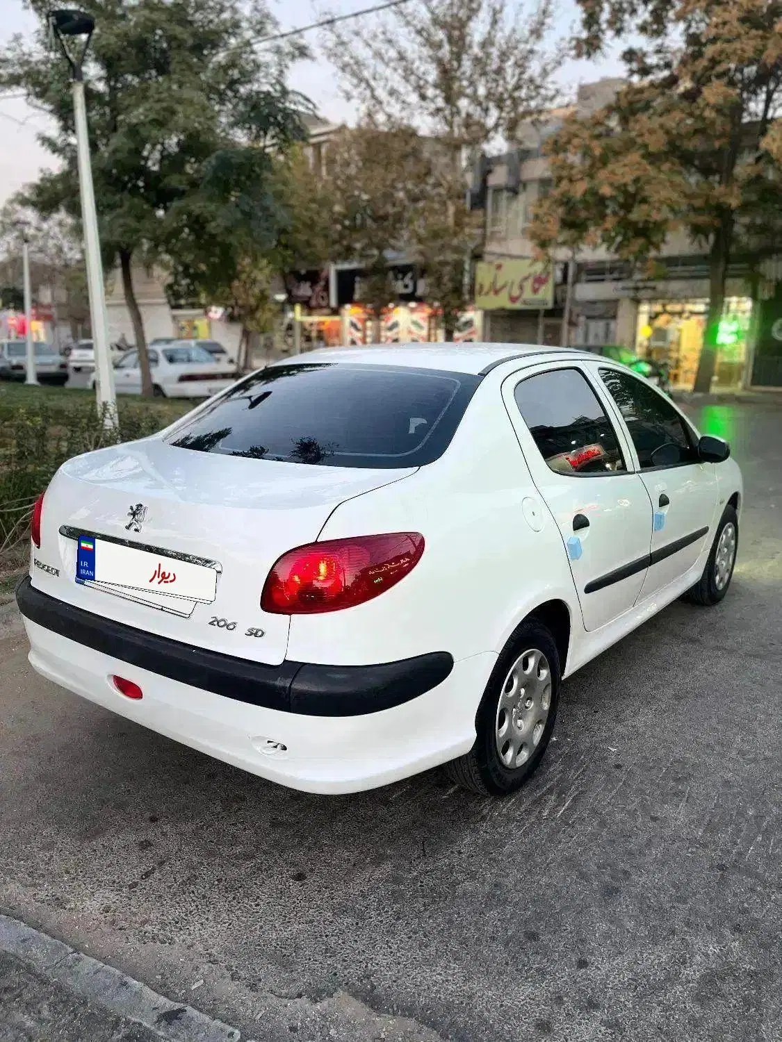 پژو 206 Sd v8|خودرو سواری و وانت|مشهد, سجاد شهر|دیوار