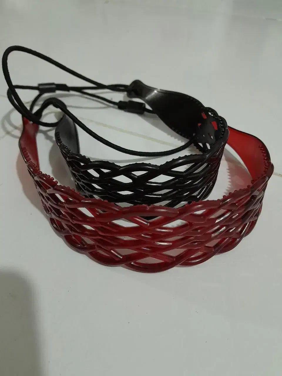 تل مو ژله ای طرح گیس بافت وقلب|زیورآلات و اکسسوری|تاکستان, |دیوار