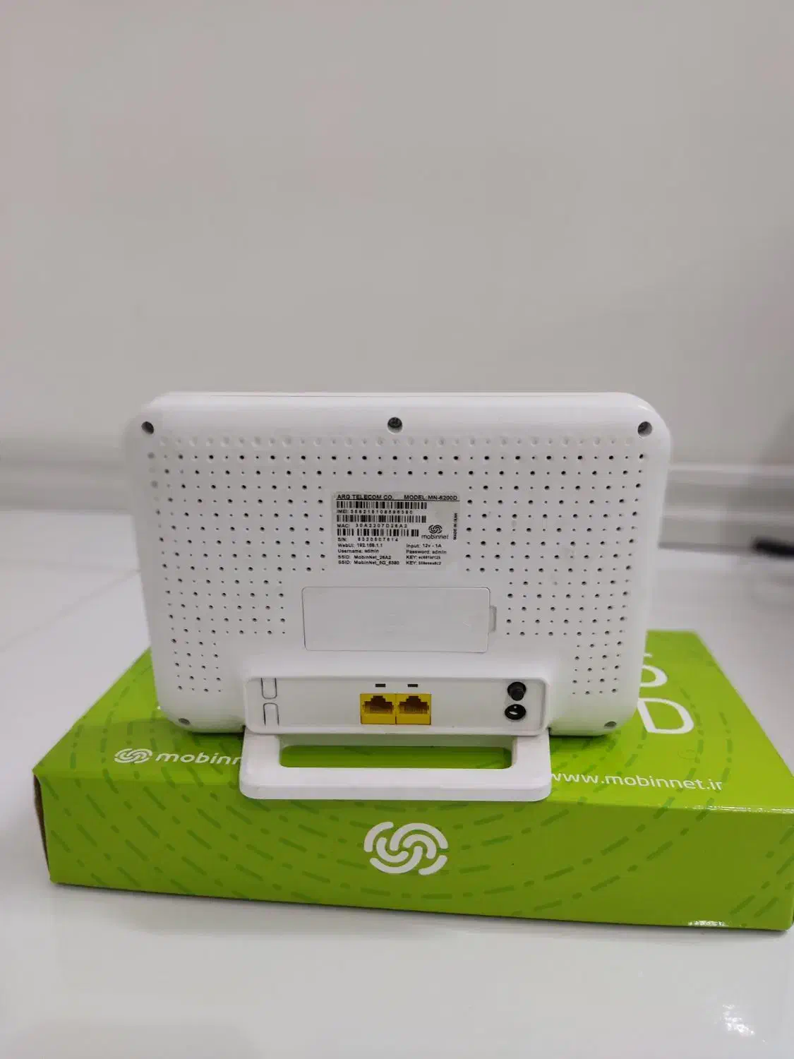 مودم  مبین نت مدل 6200D|مودم و تجهیزات شبکه|مشهد, توس (بلوار توس)|دیوار