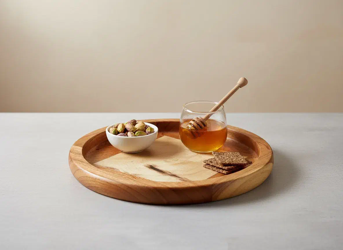 ظروف چوبی دست ساز|ظروف سرو و پذیرایی|کرج, عظیمیه|دیوار