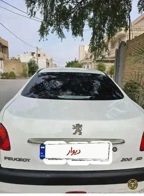 فروش ویژه 206sd|خودرو سواری و وانت|بندر گناوه, |دیوار