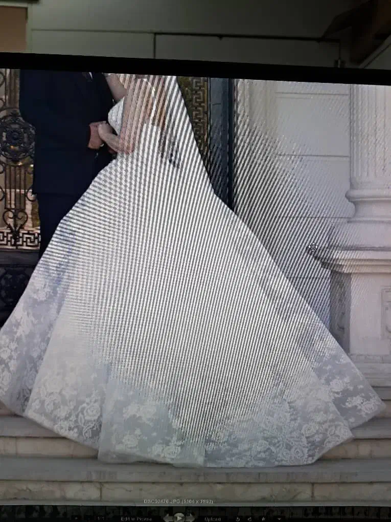 لباس عروس پفی نو دوخت مزونی فقط یک بار پوشیده|لباس|ملارد, |دیوار