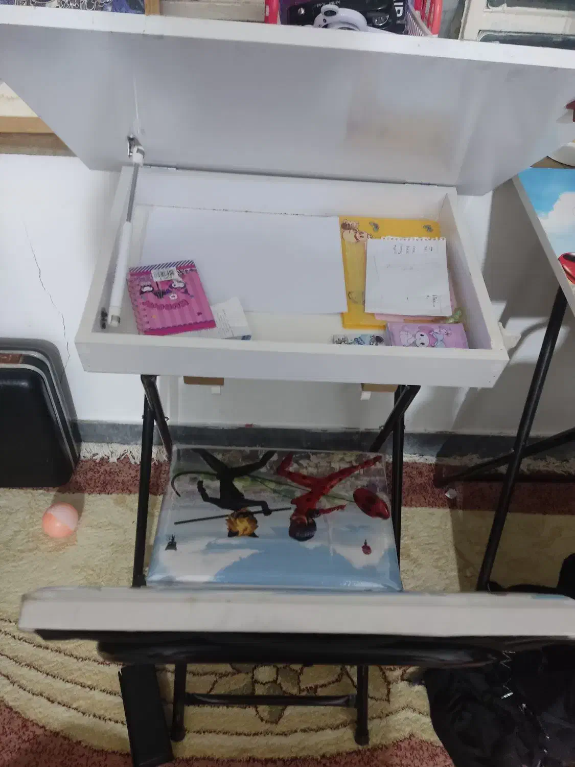 میز تحریر نونو|میز تحریر و کامپیوتر|یاسوج, |دیوار