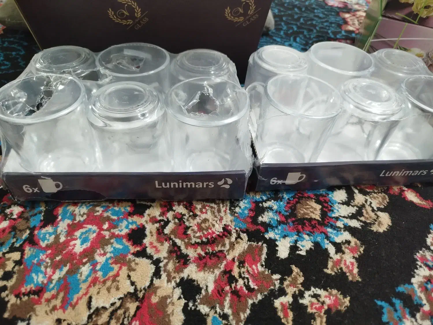 چند دست ظروف نو با کارتن|ظروف سرو و پذیرایی|مشهد, کشاورز|دیوار