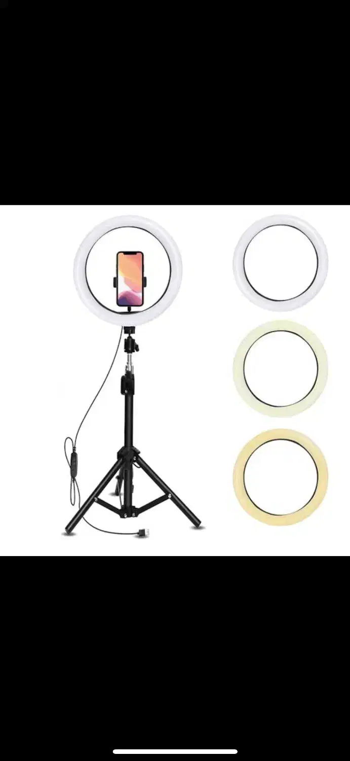 رینگ لایت|دوربین عکاسی و فیلمبرداری|جیرفت, |دیوار