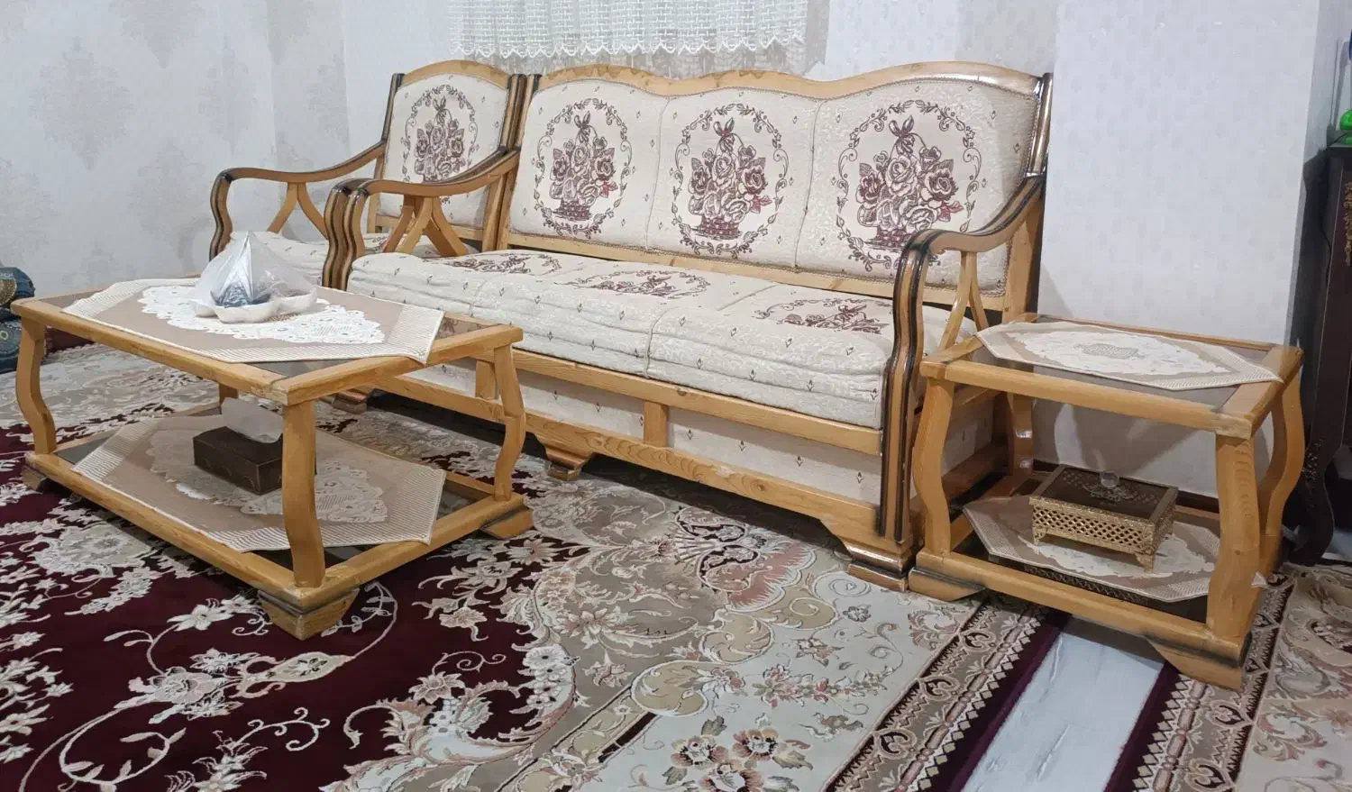 مبلمان 10 نفره|مبلمان خانگی و میز عسلی|نهاوند, |دیوار
