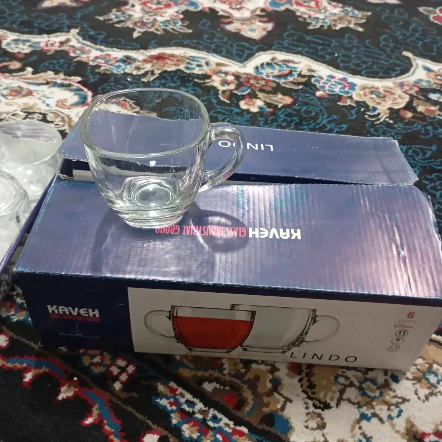 دو دست استکان نو|ظروف سرو و پذیرایی|قم, ولیعصر|دیوار