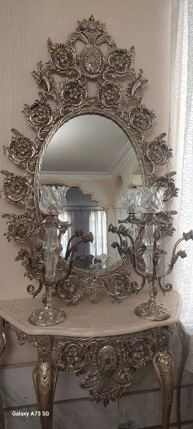 آینه و شمعدان|آینه|کرج, شهرک رازی (حصارک)|دیوار