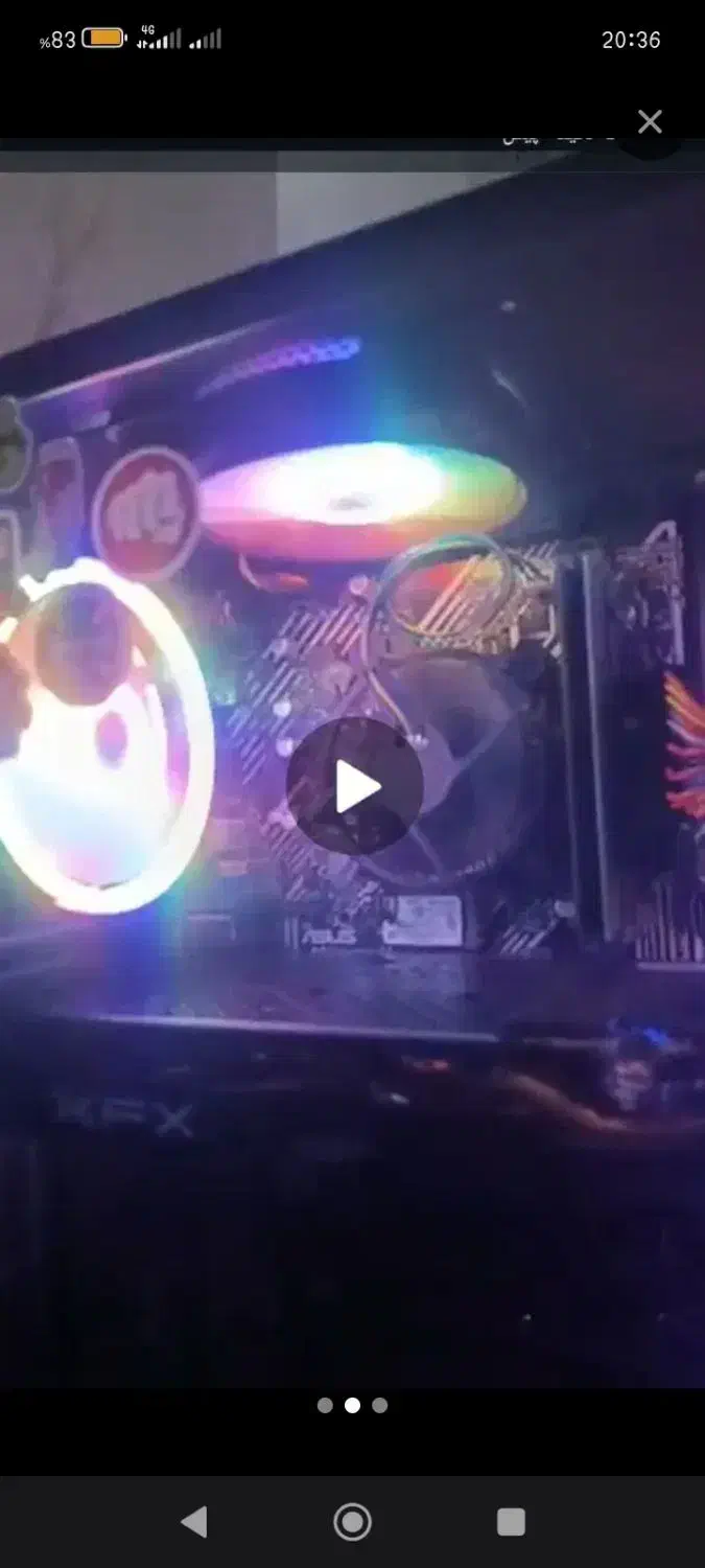 کیس گیمینگ نونو|رایانه رومیزی|کرج, شهرک بنفشه|دیوار