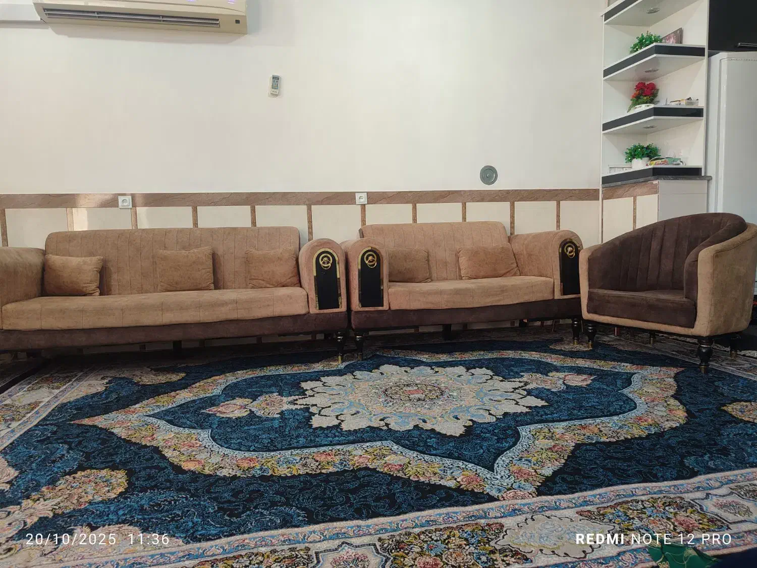 مبل هفت نفره|مبلمان خانگی و میز عسلی|مهران (ایلام), |دیوار