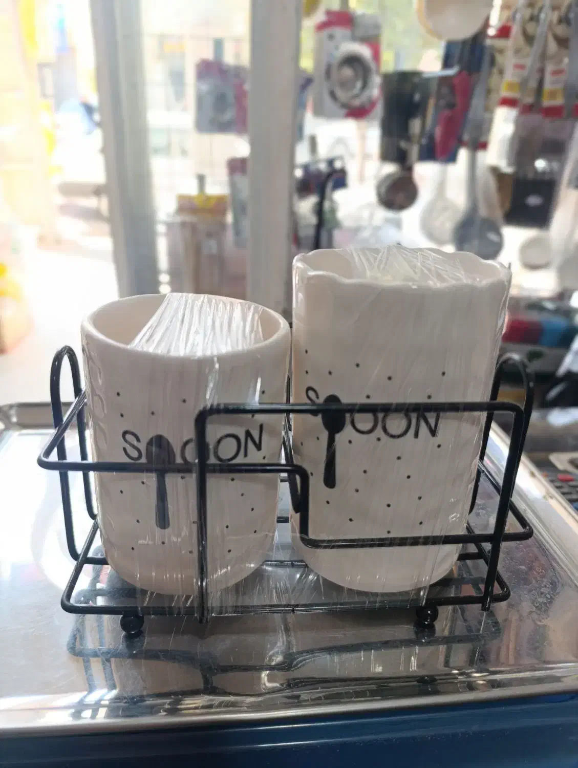 جاقاشق چنگالی|آبچکان و نظمدهنده ظروف|شیراز, پودنک|دیوار