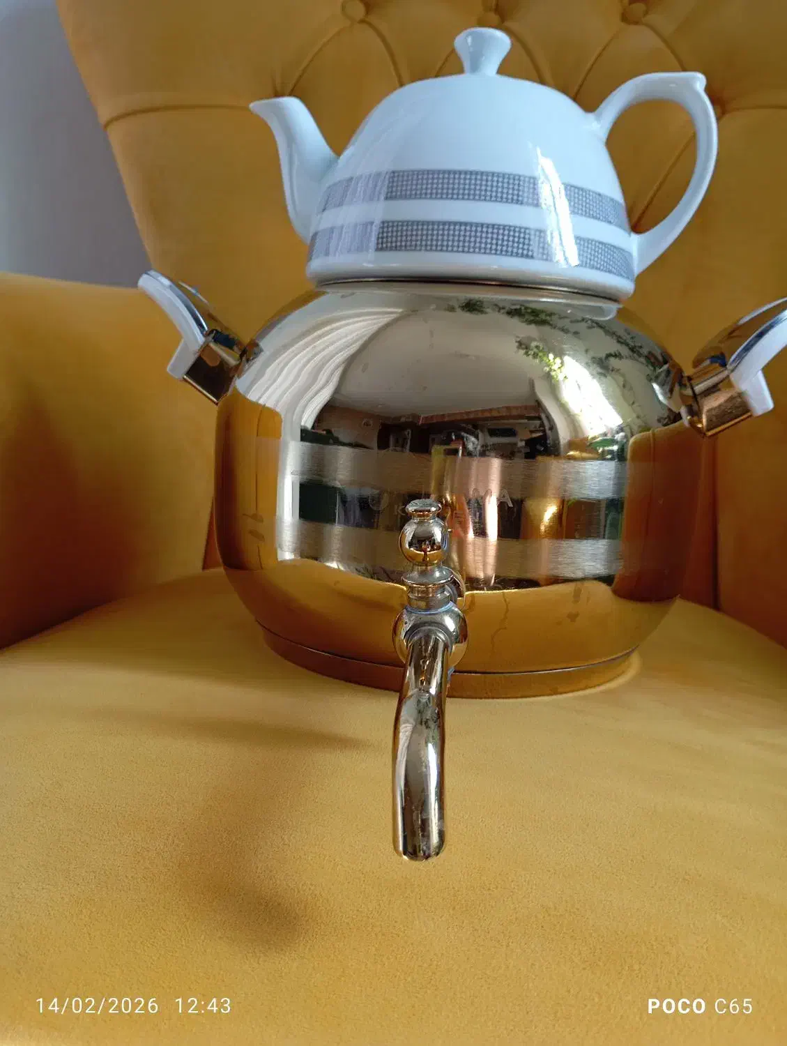 کتری قوری|قوری، کتری، قهوه‌ساز دستی|تربت‌حیدریه, آبشار|دیوار