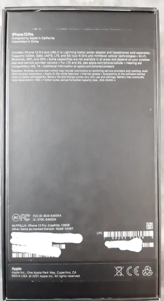 اپل iPhone 13 Pro با حافظهٔ ۱۲۸ گیگابایت|موبایل|ورامین, ورامین|دیوار