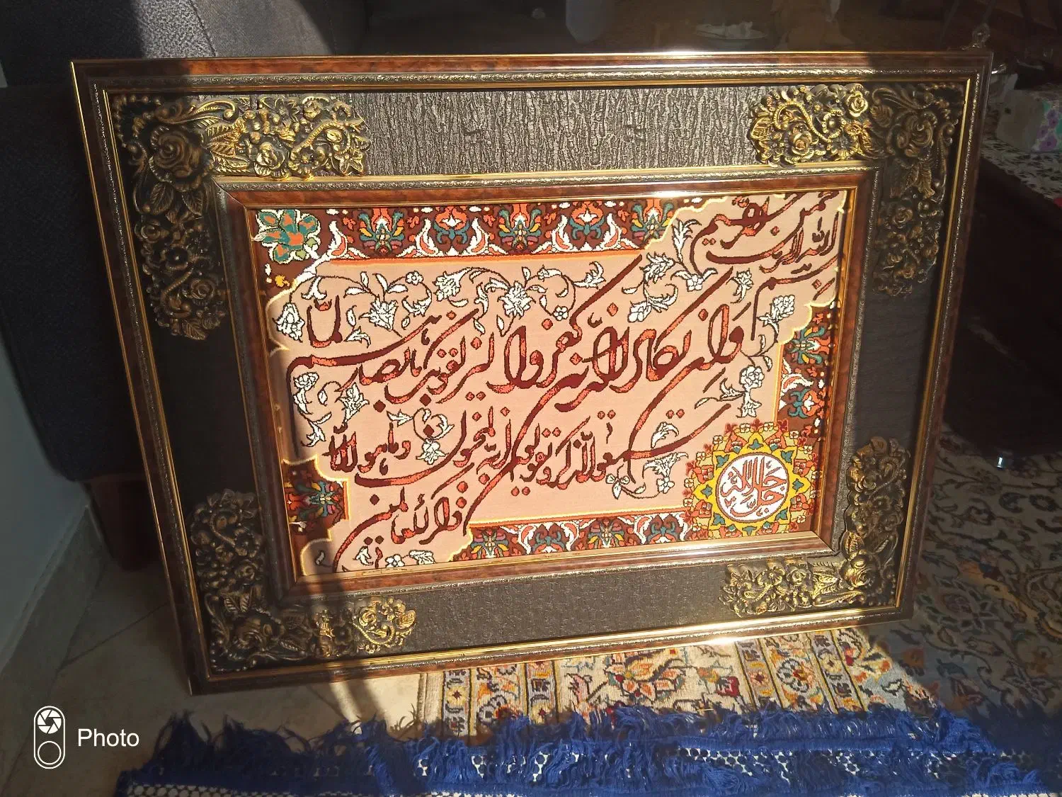 تابلو فرش ابریشم وان یکاد|تابلو فرش|تهران, مجیدآباد|دیوار