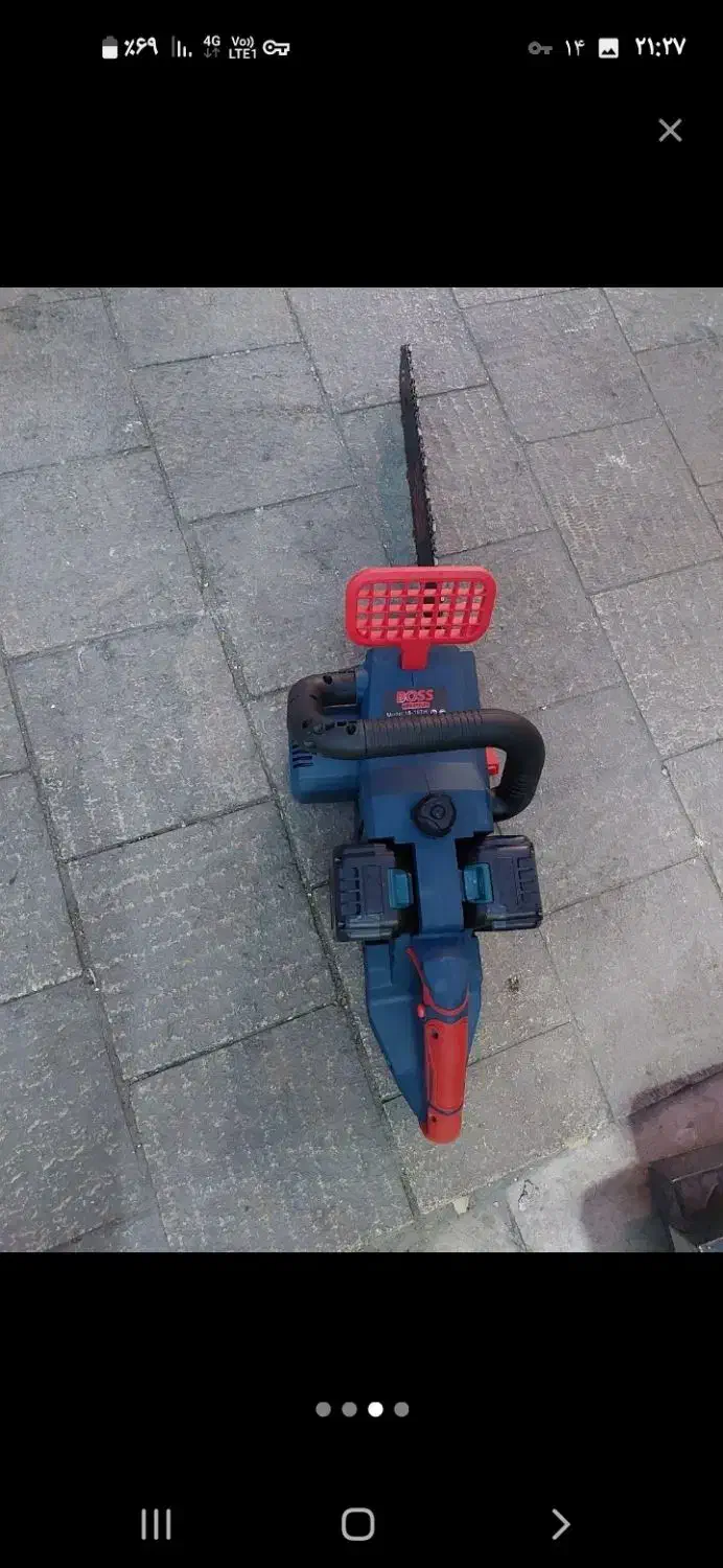 اره زنجیری شارژی باس|ماشینآلات صنعتی|گتوند, |دیوار