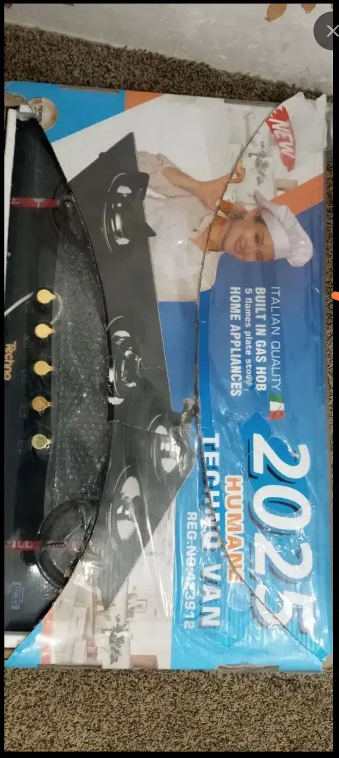 گاز صفحه ای ایتالیان|اجاق گاز و لوازم برقی پخت‌وپز|خرم‌آباد, |دیوار