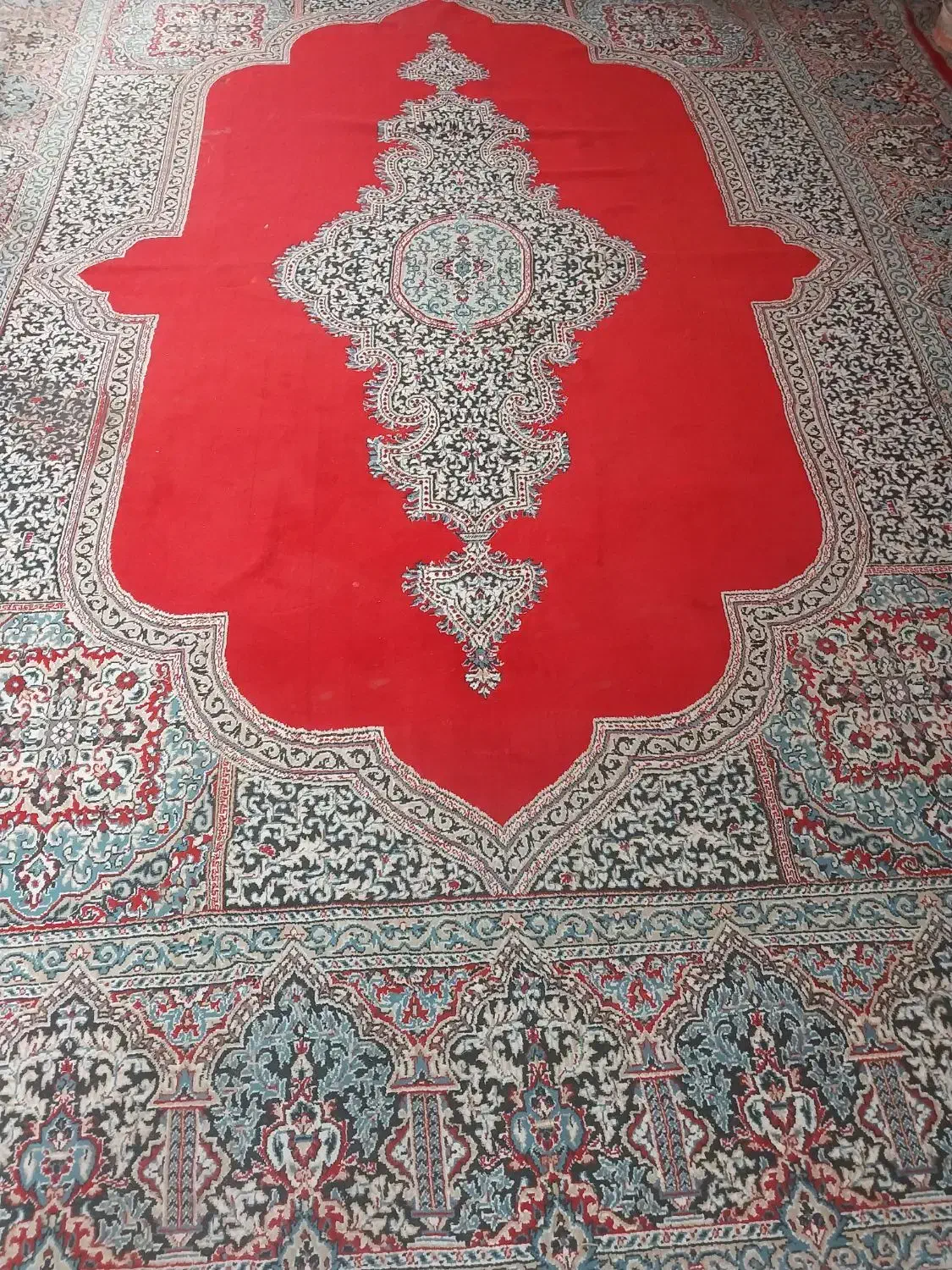 قالی ۳ در ۴|فرش|ماهان, |دیوار