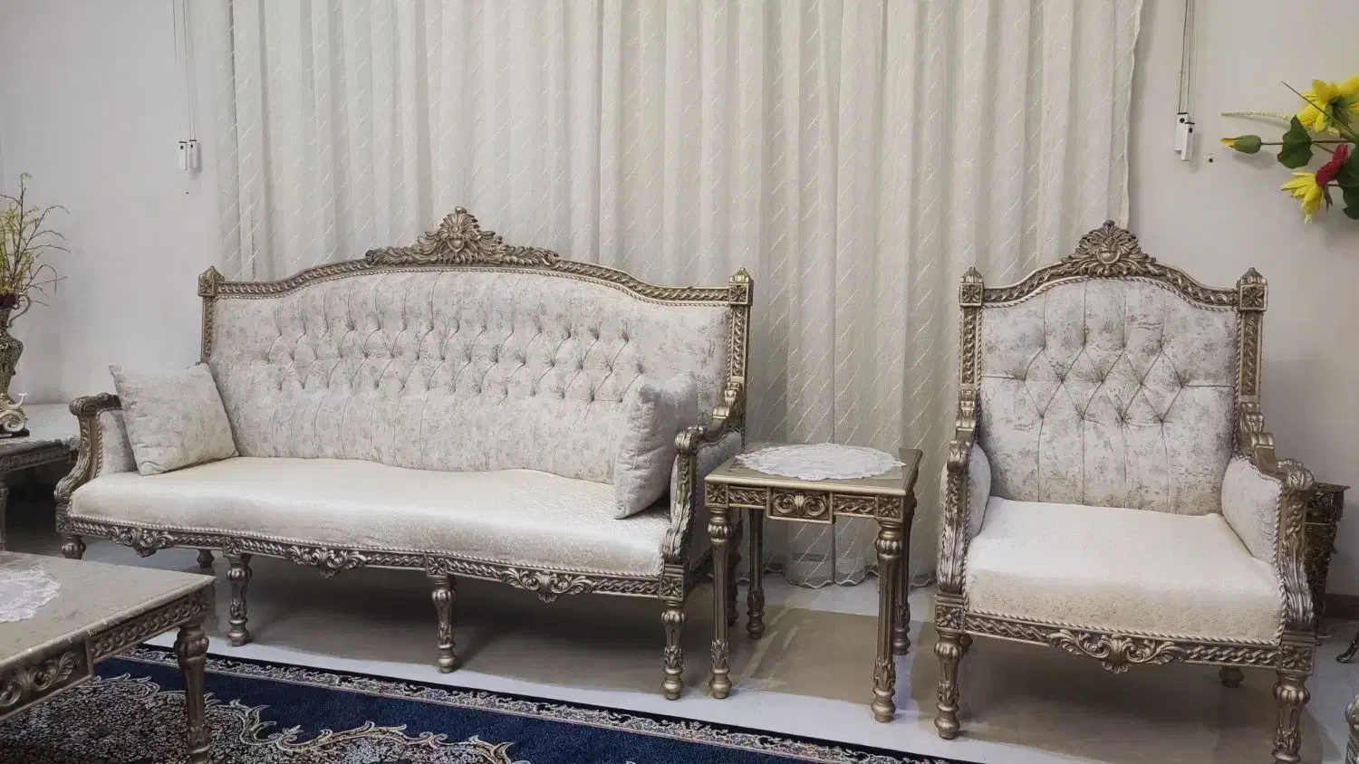 مبل درباری|مبلمان خانگی و میز عسلی|زنجان, |دیوار