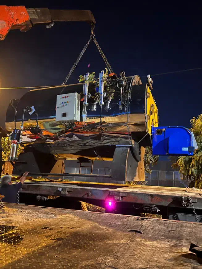 استیم بخار.دیگ بخار بویلرروغنداغ بویلربخار|ماشینآلات صنعتی|بندر ماهشهر, |دیوار