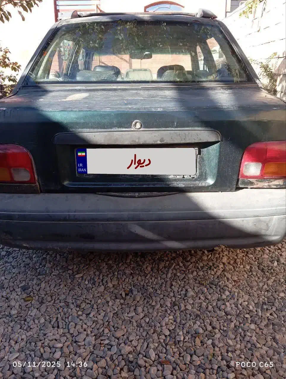 ماشین پراید یشمی ۷۸|خودرو سواری و وانت|بسطام, |دیوار