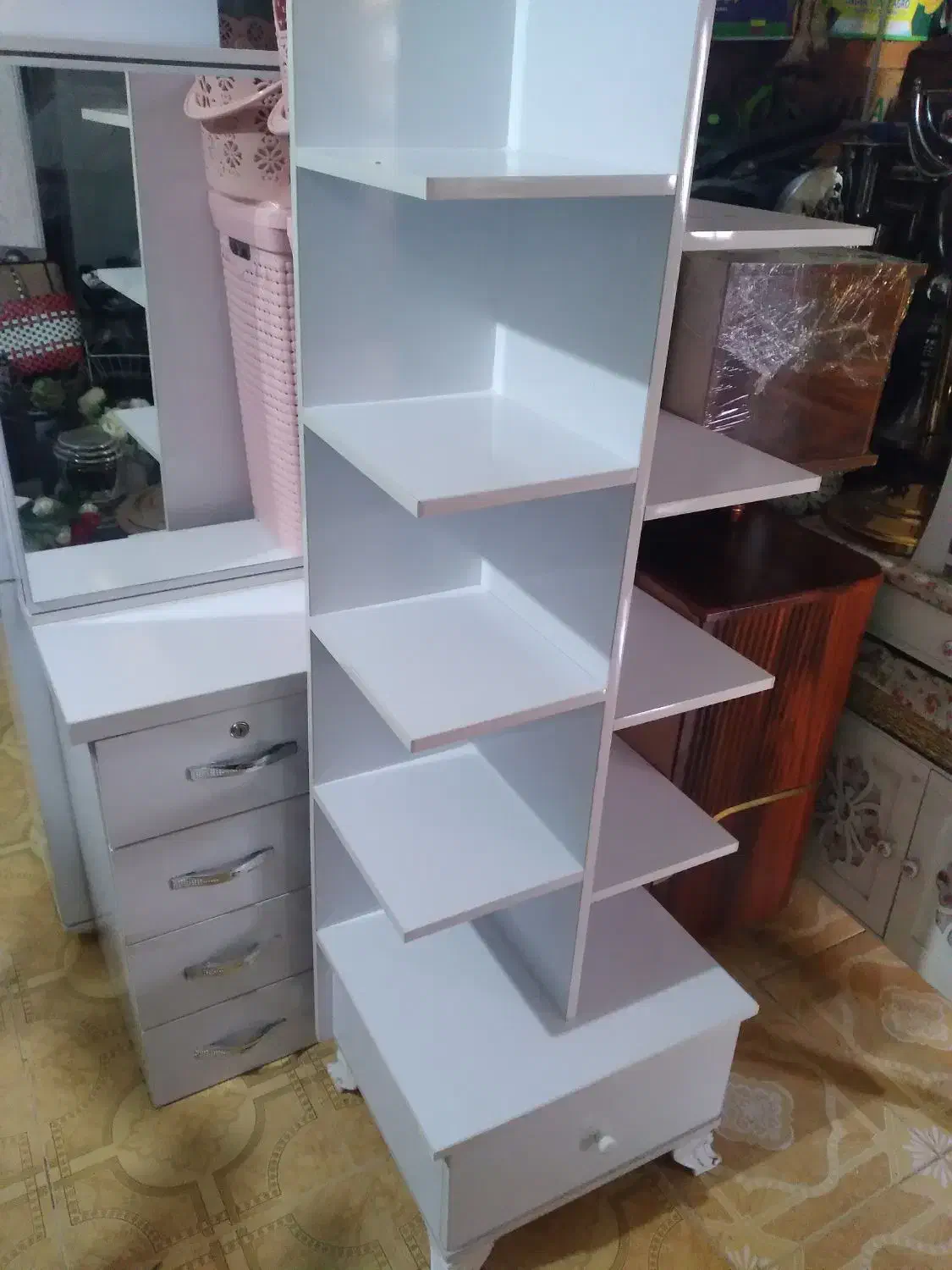 چندتا کمدبوفه میز ارایش وجاکفشی|بوفه، ویترین، کنسول|رشت, نخودچر|دیوار