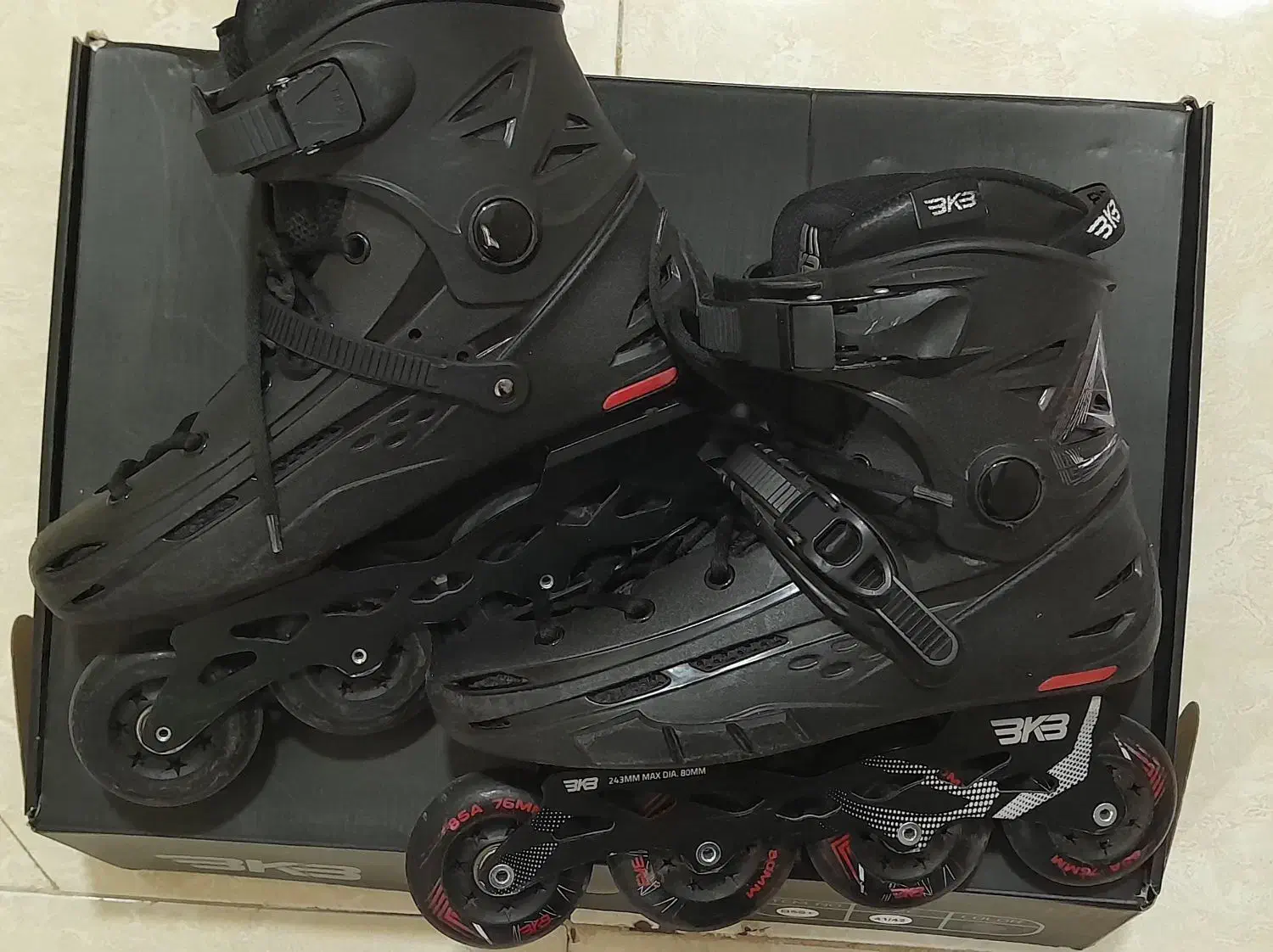 اسکیت حرفه ای  فری استایل سایز ۴۱.۴۲|دوچرخه، اسکیت، اسکوتر|قزوین, |دیوار