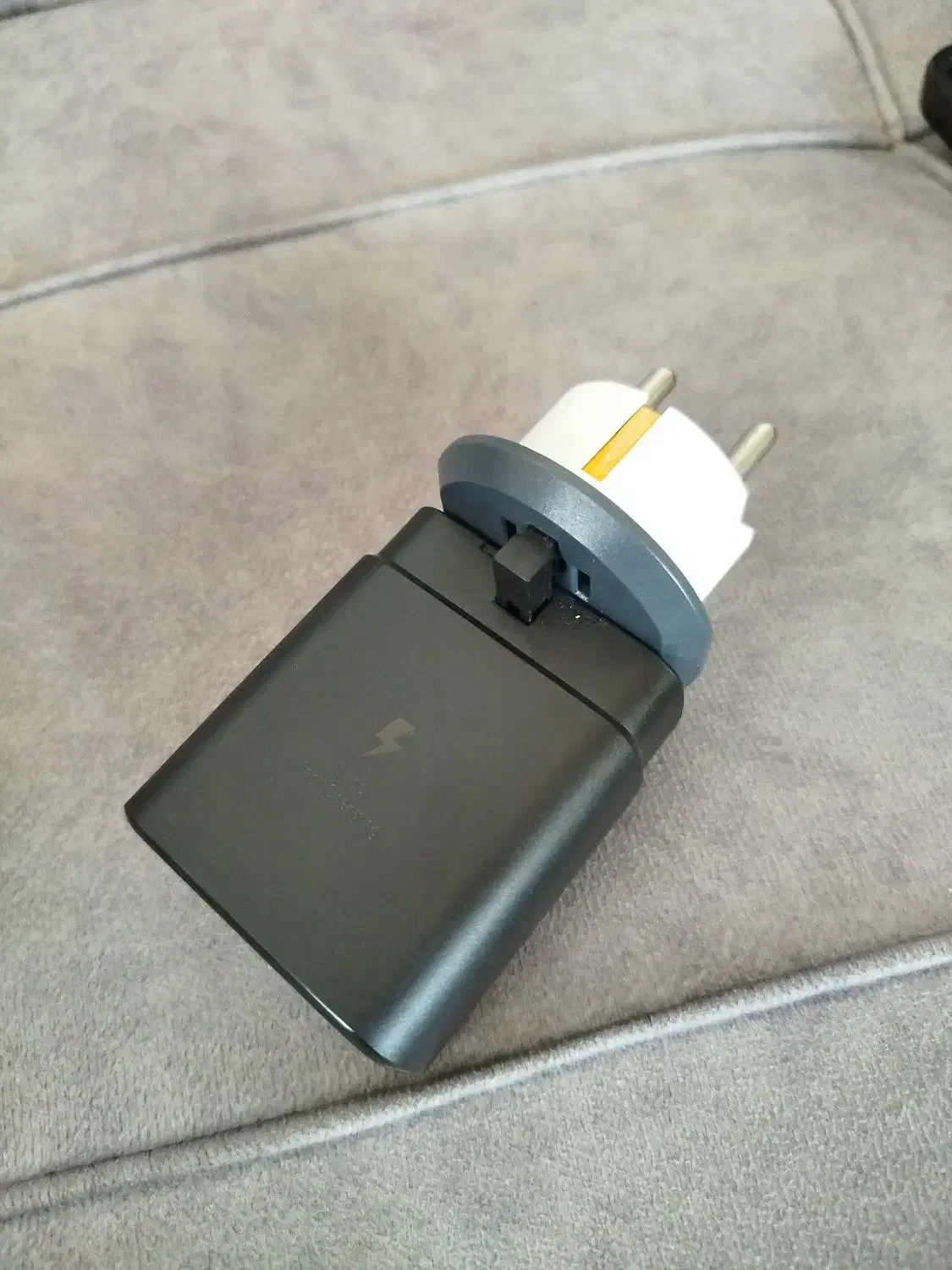 شارژر 45وات سامسونگ|لوازم جانبی موبایل و تبلت|صحنه, |دیوار