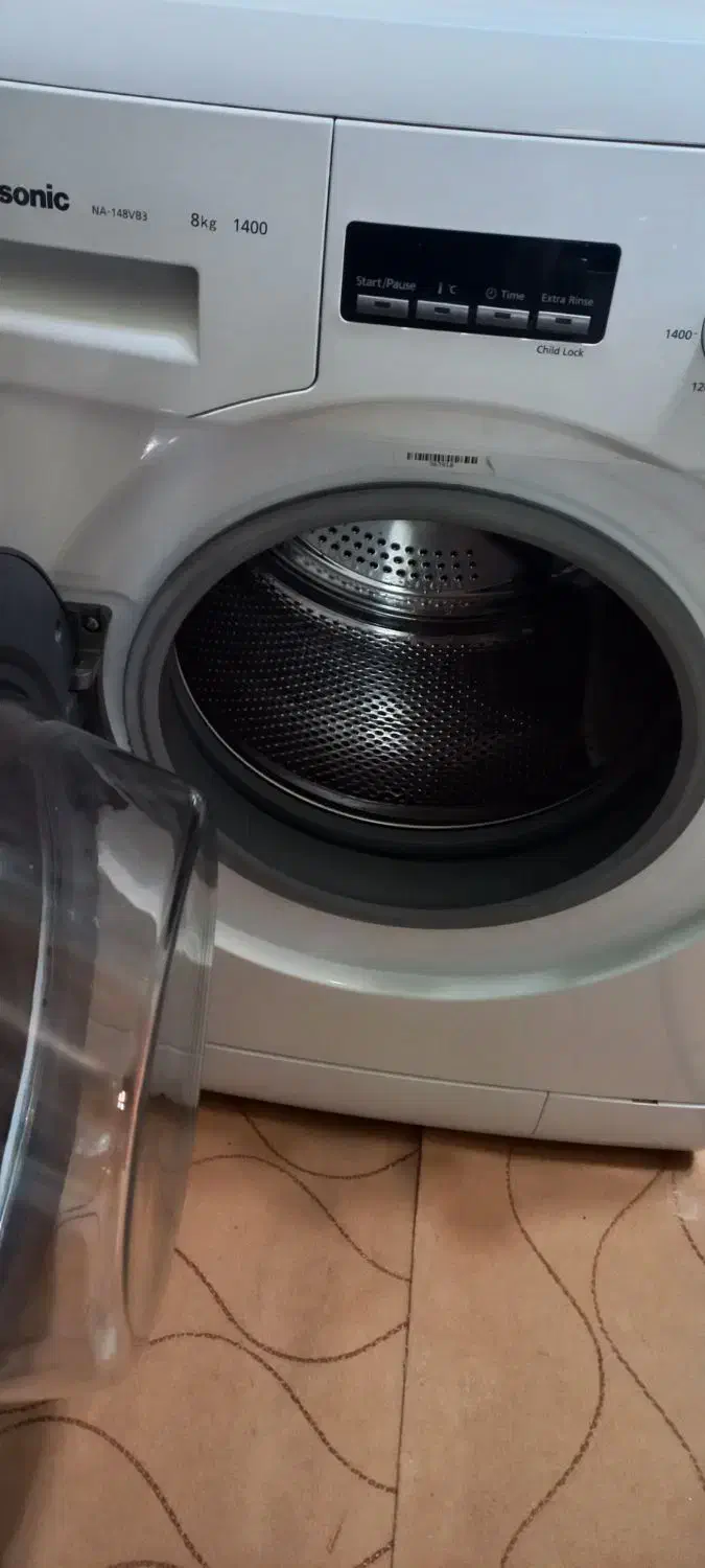 لباسشویی تمام اتوماتیک مارک پاناسونیک|ماشین لباسشویی و خشک‌کن لباس|شیراز, شیخ علی چوپان|دیوار