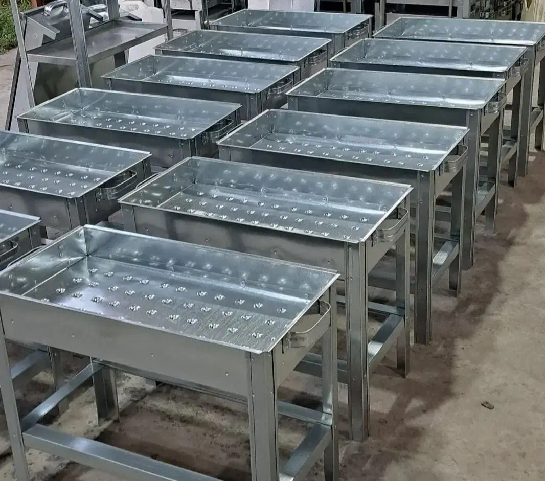 تولیدی منقل گالوانیزه و ذغالی و پایه منقل و سیخ|اجاق گاز و لوازم برقی پختوپز|کرج, حسن آباد|دیوار