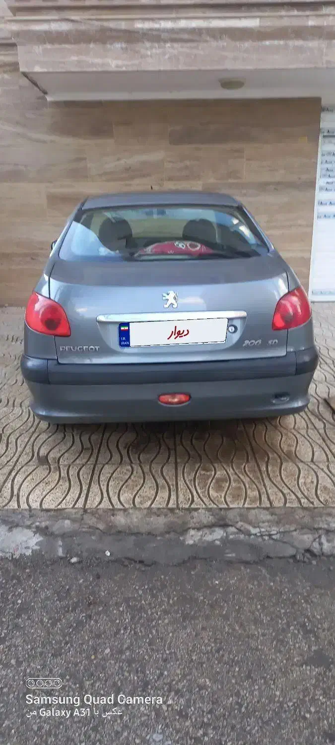 پژو ۲۰۶ اس دی|خودرو سواری و وانت|اردبیل, |دیوار