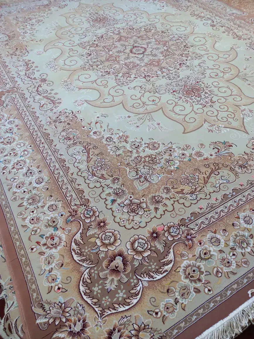 جفت ۱۲متری ۷۰۰شانه اصل سنگین گل برجسته|فرش|اهواز, کوی علوی|دیوار