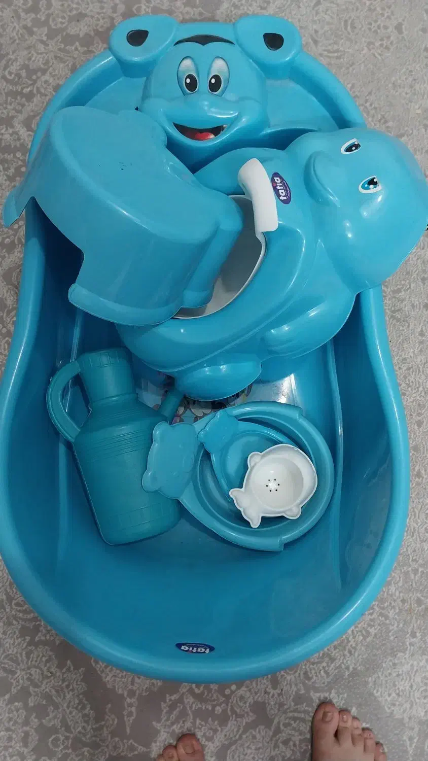 سرویس پلاستیکی نوزاد مناسب برای سیسمونی|اسباب و اثاث بچه|قم, حاج زینل|دیوار